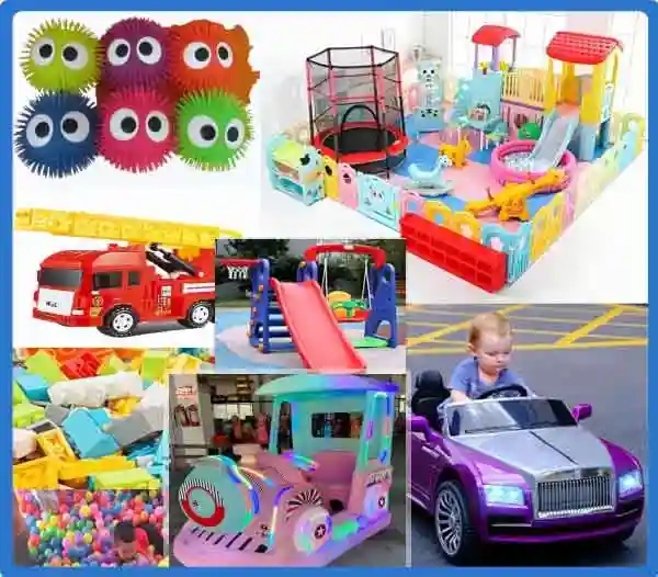 Soluciones antibacterianas NanoCage en juguetes para parques infantiles